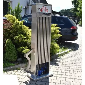 Stacja naprawcza do rowerów